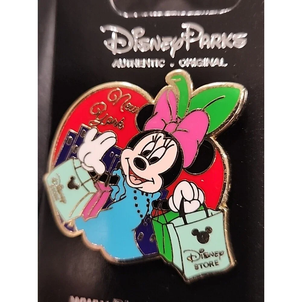 Disney Pin 81028 MINNIE DS‎ Exclusive Times Square NYC Big Apple New York 2010